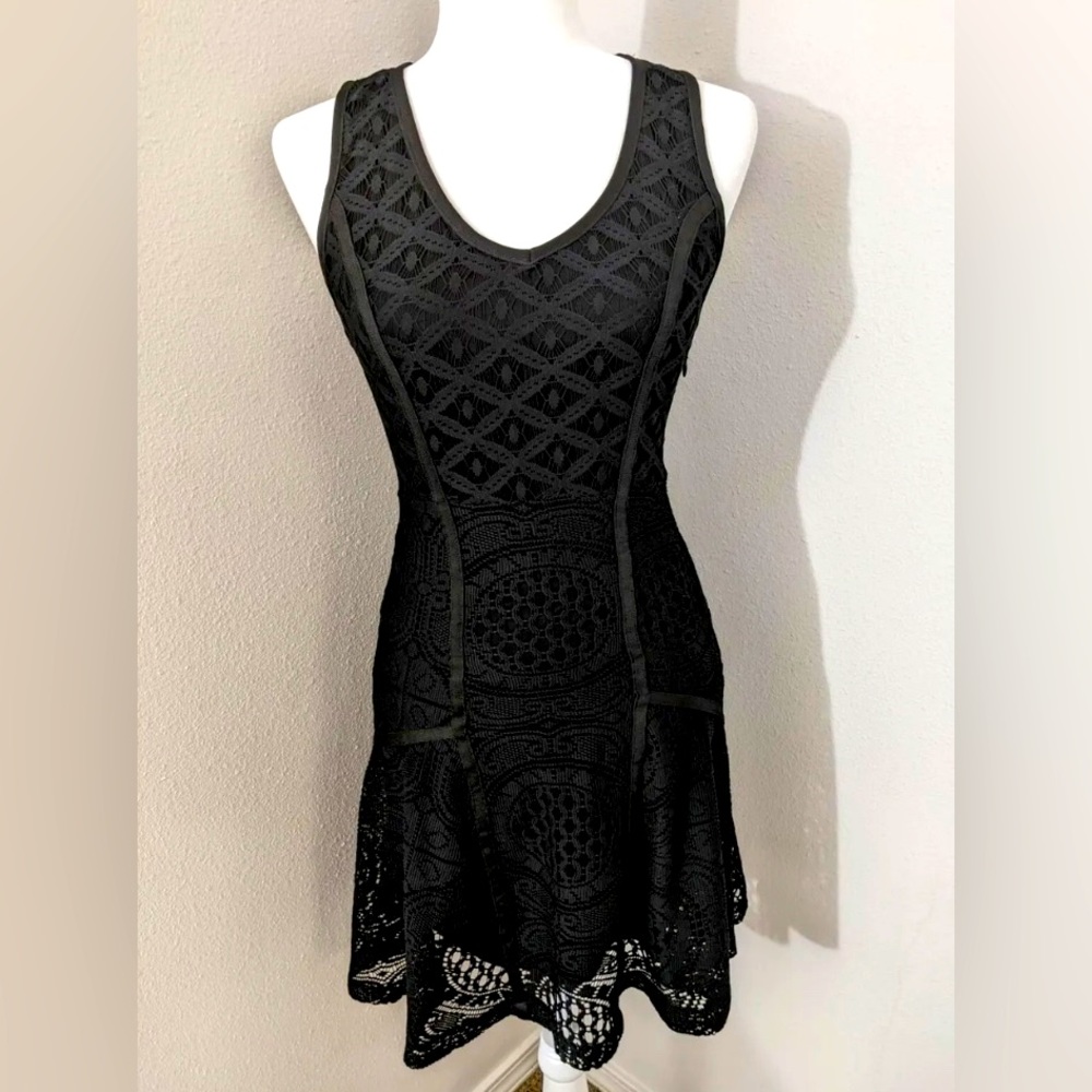DESIGUAL by Christian Lacroix black dress Size L LIKE NEW!